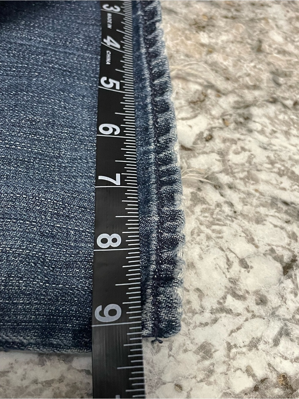7 For All Mankind Dark Blue Wash Denim Jeans Women’s Size 33 - Picture 16 of 16